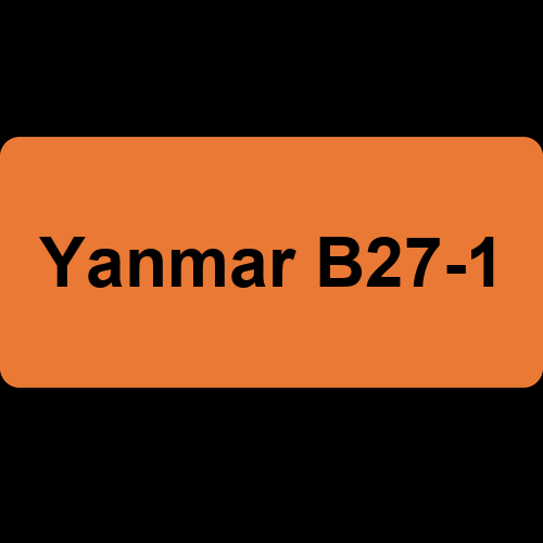 Yanmar B27-1